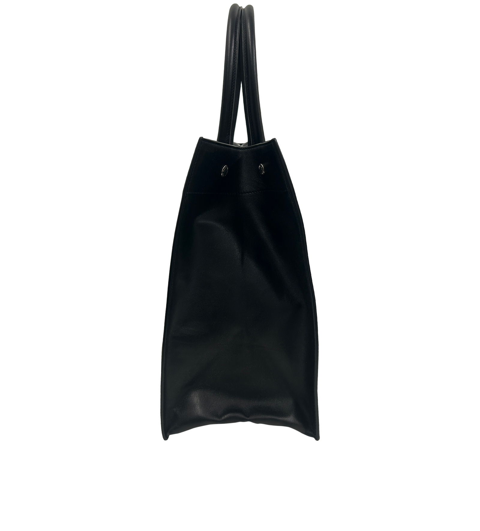 Rive Gauche Tote, 1.100&euro;, Bolso, Negro, Animal - Piel, Vista lateral